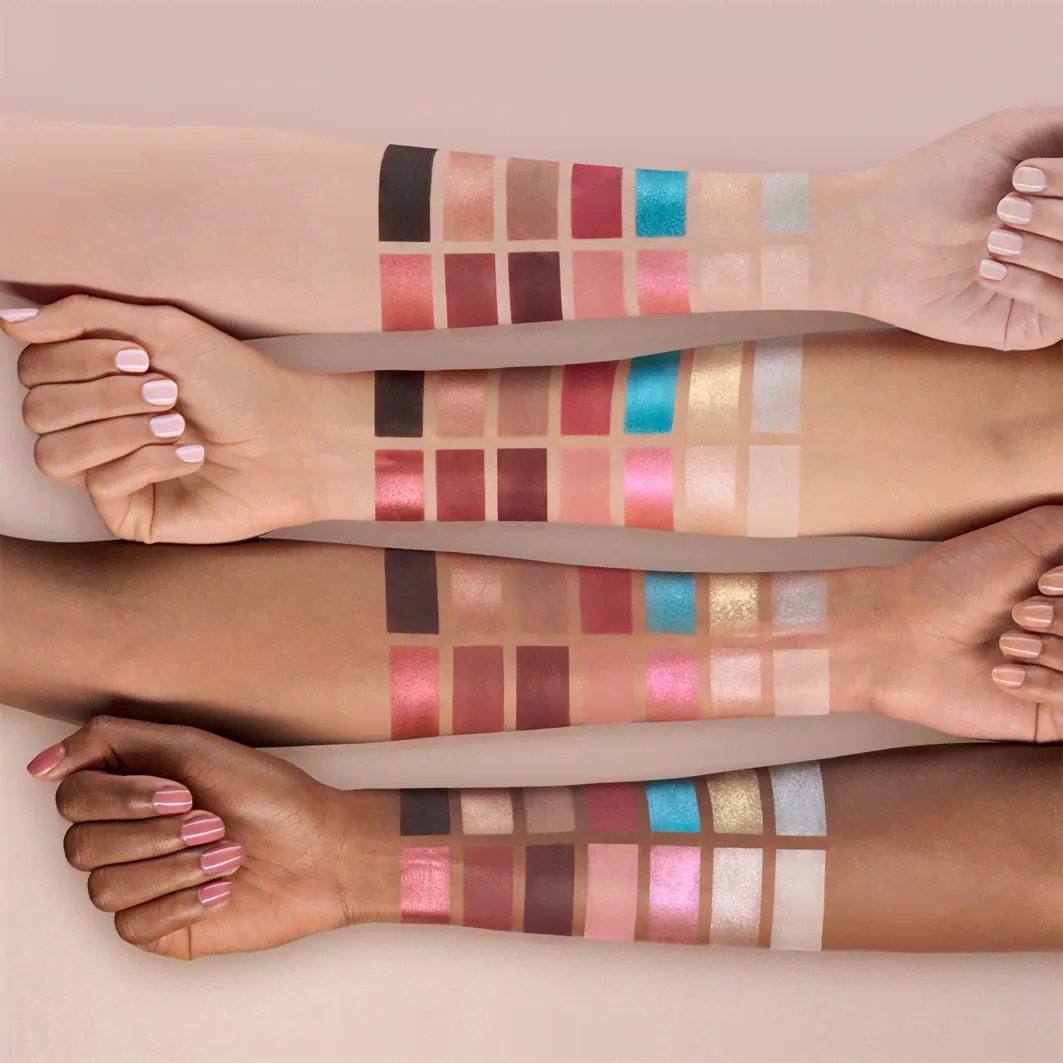 Палетка теней для век Pro Slim Blushing Ocean Slim Eyeshadow Palette-3