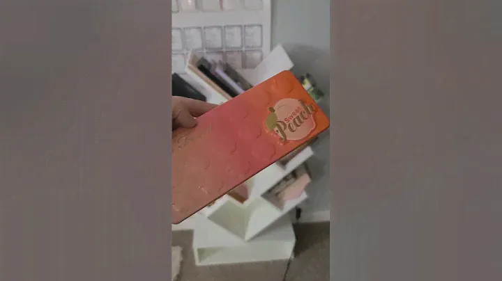 Too Faced Sweet Peach Eyeshadow Palette Tutorial #makeuptutorial #makeup
