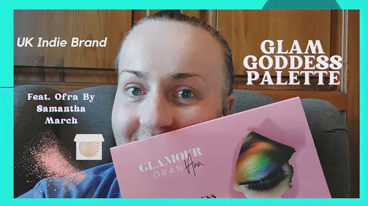 Glamour Gran Ann Glam Goddess Eyeshadow Palette | New Indie Makeup 2022 | GRWM