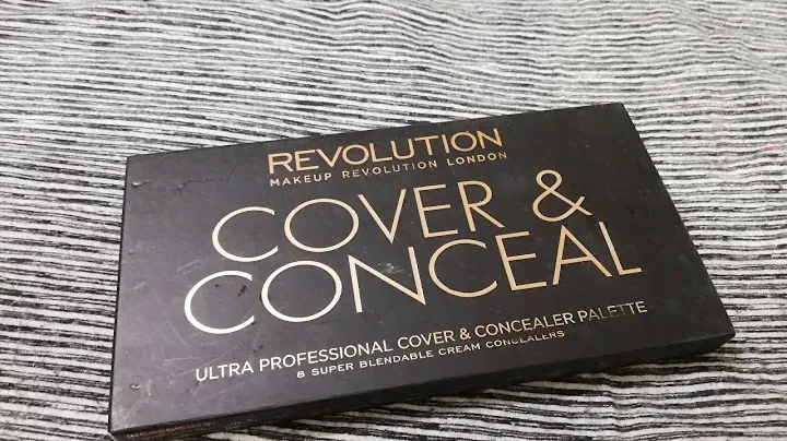 MakeupRevolution cover and conceal 8 shade concealer palette