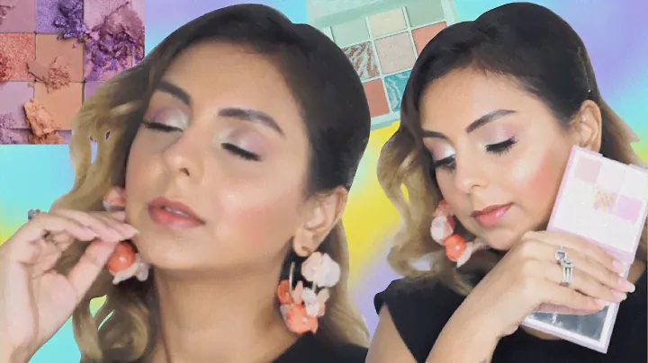 HUDA BEAUTY Палитра Pastel Obsessions | Демо-урок + обзор | Анам С