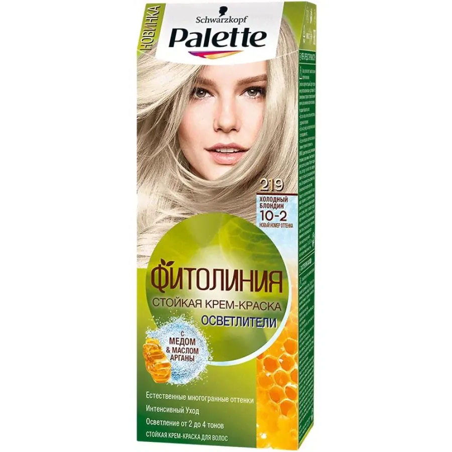 Краска для волос Palette Фитолиния 219 10-2 Холодный блондин-0