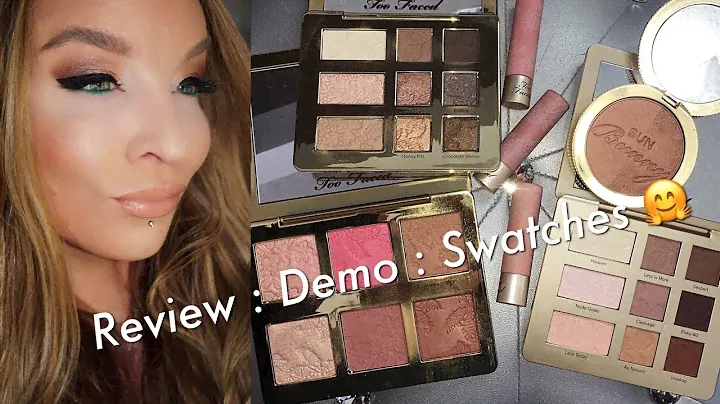 Too Faced 'It Just Comes Naturally' Collection : Review : Demo : Swatches
