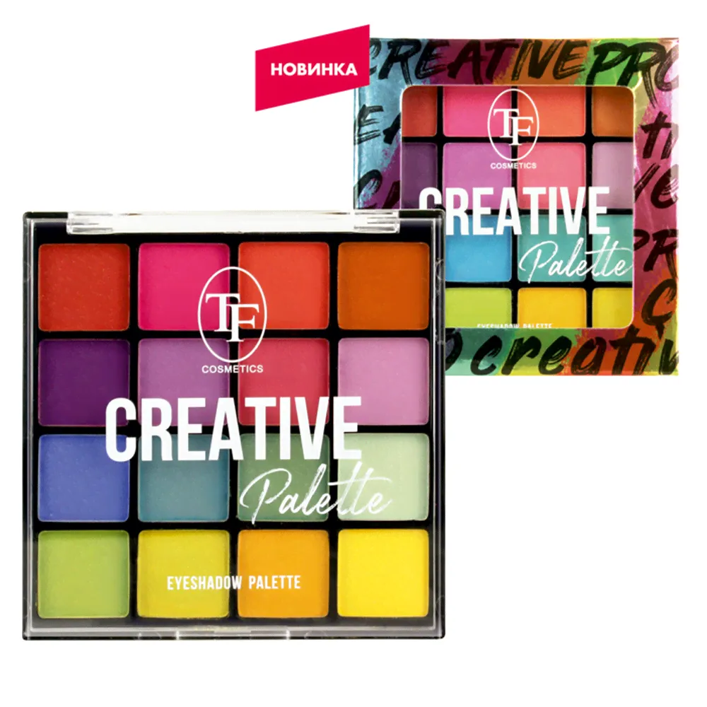 Triumph Палетка теней Creative Palette тон 01 цветная-0