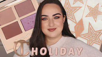 COSMIC PEARL QUAD! Charlotte Tilbury Luxury Palette of Pearls Review & Comparisons | Holiday 2021