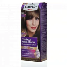 Крем-краска для волос PALETTE стойкая N6 Средне-русый