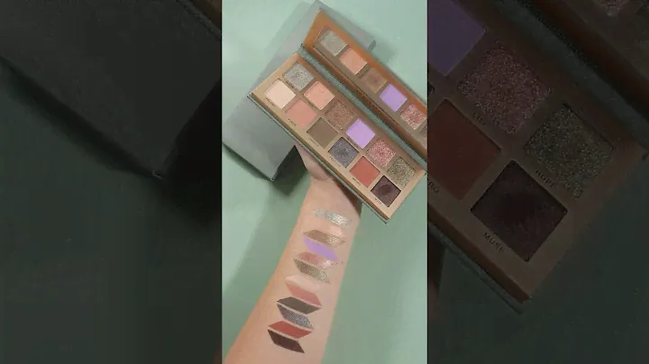Anastasia Beverly Hills Nouveau Eyeshadow palette swatches #eyeshadowswatches #swatches #makeup