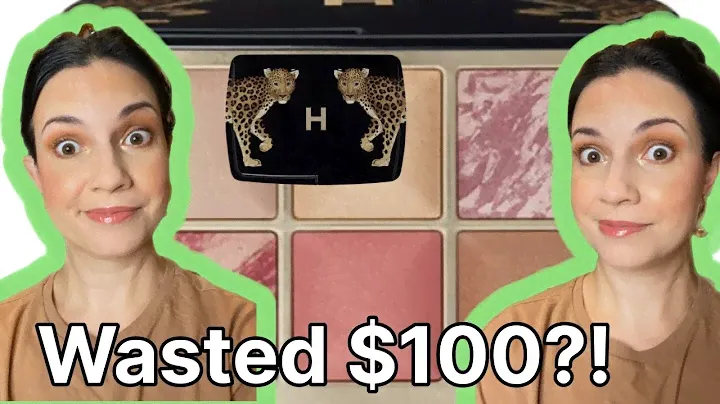 DID I WASTE $100?! Hourglass Ambient Lighting Palette Leopard