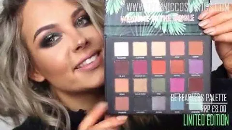 TECHNIC COSMETICS - #BEFEARLESS Limited Edition Eyeshadow Palette