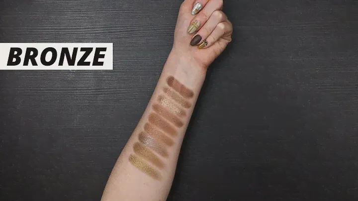 ALL OF MY BRONZE EYESHADOW IN ONE VIDEO AND WHAT EVEN IS BRONZE??? AND WHAT EVEN IS EYESHADOW