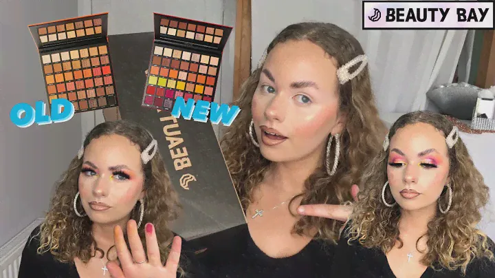 Testing *new* Beauty Bay FIERY 2.0 PALETTE ✨🌈       *NEON pigments?!😱*
