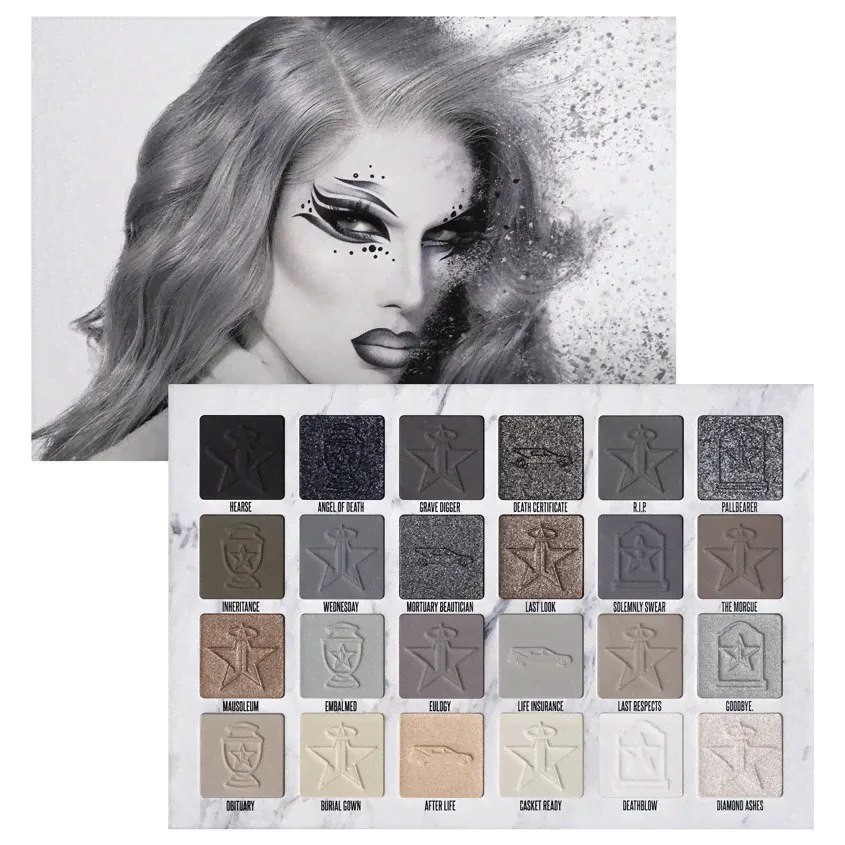 Палетка теней Jeffree Star — Cremated Palette 24 цв.