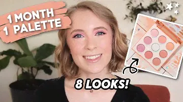 COLOURPOP MISS BLISS: 1 MONTH 1 PALETTE | August Wrap-Up + Introducing my September Palette!