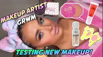 MUA GRWM 🫶🏽 ft. TESTING NEW MAKEUP