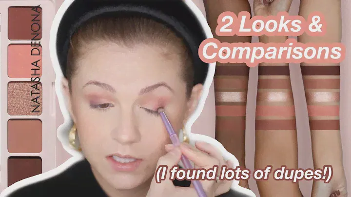 2 Looks with Natasha Denona Mini Biba// First Impression, Comparisons, & Review