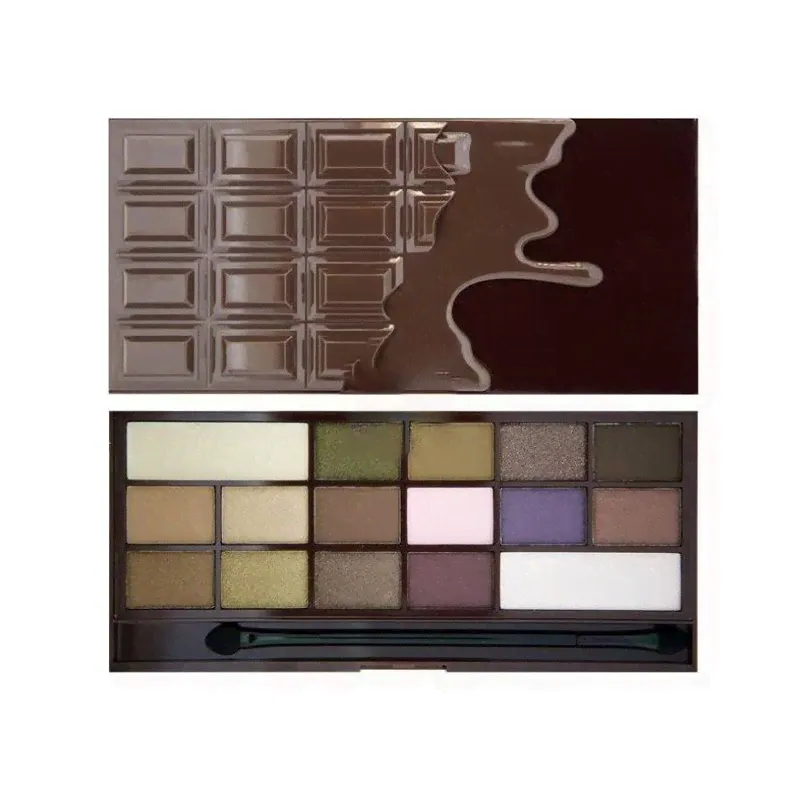 Палетка теней MAKEUP MAKEUP REVOLUTION I heart wonder palette I Heart Chocolate-0