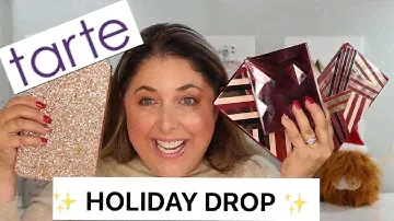 NEW TARTE Holiday Drop!!! Three Eyeshadow Palettes and Cheek, Too, All NEW!