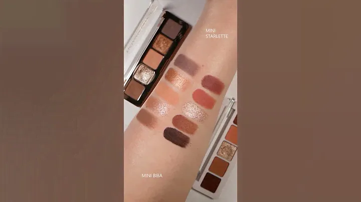 COMPARISON: Natasha Denona Mini Starlette, Mini Crush, Mini Biba, Mini Glam, Mini Retro, Mini Zendo