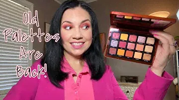 OLD PALETTES ARE BACK! Reviving The Natasha Denona Sunrise Palette!