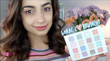 NEW Lorac I Love Brunch Palette Review, Swatches, and Demo!