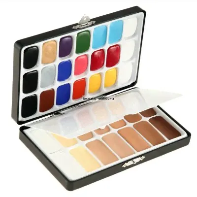 Palette makeup - Палитра универсального кремового грима-0