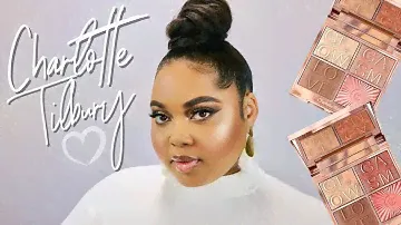 Charlotte Tilbury GLOWGASM Face Palettes Review + Try On Session | Kelsee Briana Jai