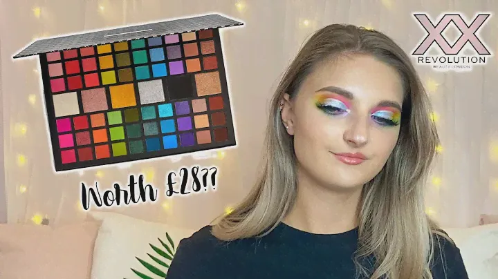 TESTING *NEW* XX REVOLUTION XXTRAVAGANZA EYESHADOW PALETTE // REVIEW AND SWATCHES