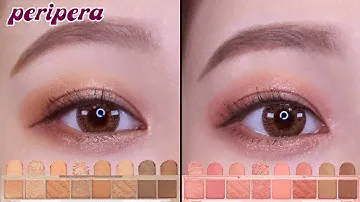 SUB) K-BEAUTY макияж для глаз Peripera All Take Mood Палитра отзыв ⎮Smile