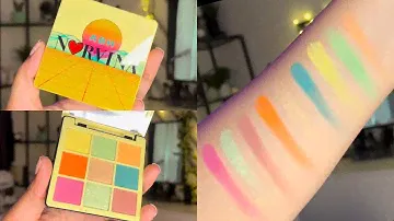 ABH Mini Norvina Pro Pigment Palette Volume 2 SWATCHES | Kassandraxmariee