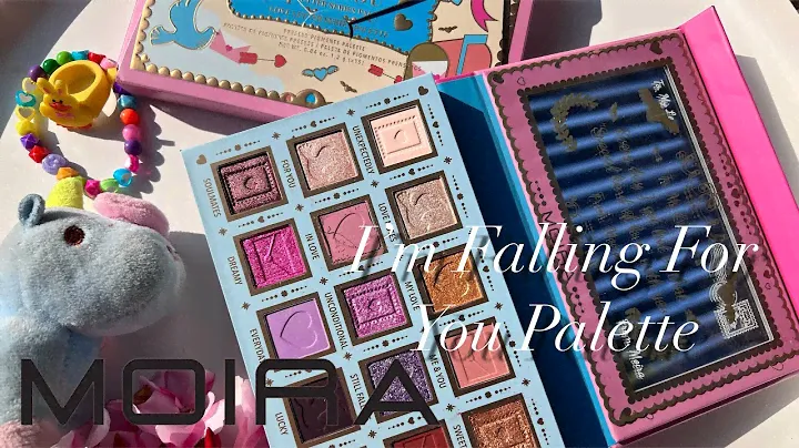 THE PRETTIEST, MOST AFFORDABLE EYESHADOW PALETTES - MOIRA - I’m Falling For You Palette - Swatches