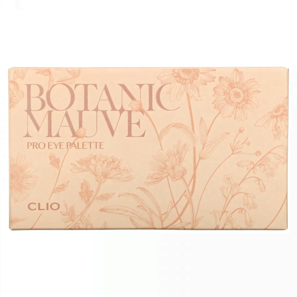 Clio, Палетка для век Pro Eye Palette, 09 Botanic Mauve, 1 палитра-3