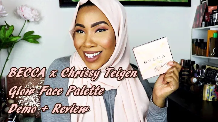 BECCA x Chrissy Teigen Glow Face Palette Demo + Review | Ameerah K.
