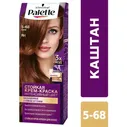 Palette Крем краска для волос стойкая R4 (5-68) Каштан