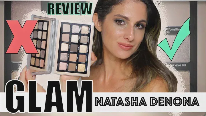 Natasha Denona Glam Palette Review & Swatches!