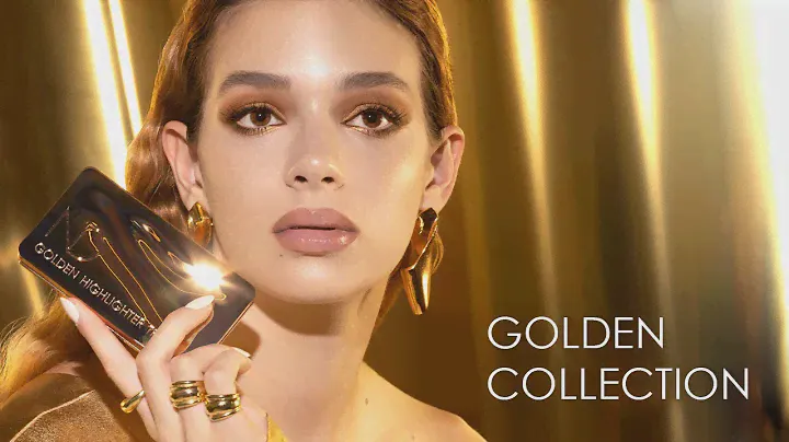 HOW TO: Golden Smokey Halo Eye Makeup ft. The ND GOLDEN COLLECTION | Natasha Denona Makeup