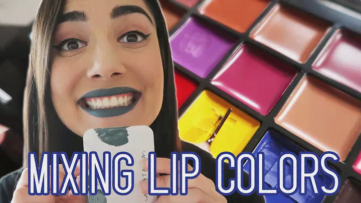 Mixing My Own Lip Colors with the Anastasia Beverly Hills Lip Palette