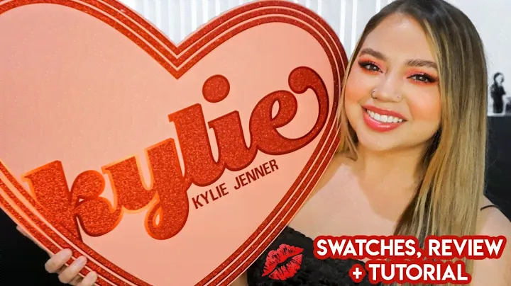KYLIE COSMETICS VALENTINE'S DAY COLLECTION 2022 | SWATCHES, REVIEW + TUTORIAL | Makeupbytreenz