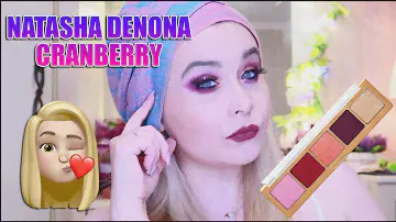 🍒Наташа Денона Cranberry palette 🍒