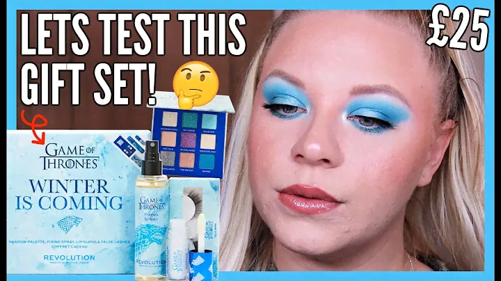 TESTING THE REVOLUTION X GAME OF THRONES WINTER IS COMING GIFT SET ❄️ | makeupwithalixkate