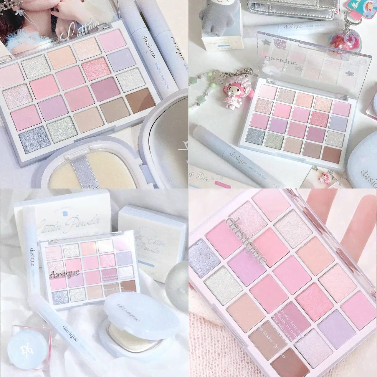 DASIQUE MOOD SHADOW PALETTE COTTON POWDER COLLECTION-0