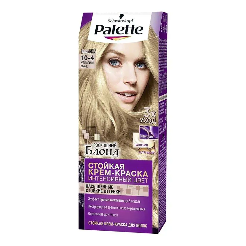 PALETTE краска для волос 10-4 натуральный блондин-0