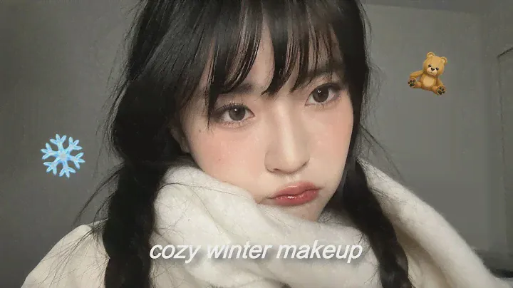Cozy Winter Makeup Tutorial ❄️🧸🤍