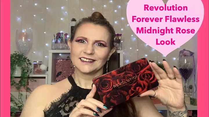 Revolution Forever Flawless Midnight Rose Eye Look💖💖💖