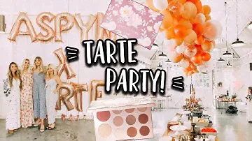 CELEBRATING MY NEW TARTE PALETTE!