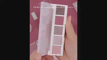 palette.H 19｜한여름에 만나는 겨울쿨톤 취저템 !｜맥 로지더스잇, 입큰 플레인윈터, 홀리카홀리카 무니, 코드글로컬러 레전더리 핑크, 롬앤 아이시, 레어카인드 블러디레드