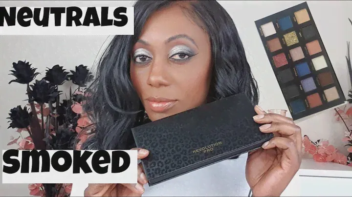 Revolution Pro New NEUTRAL SMOKED palette review