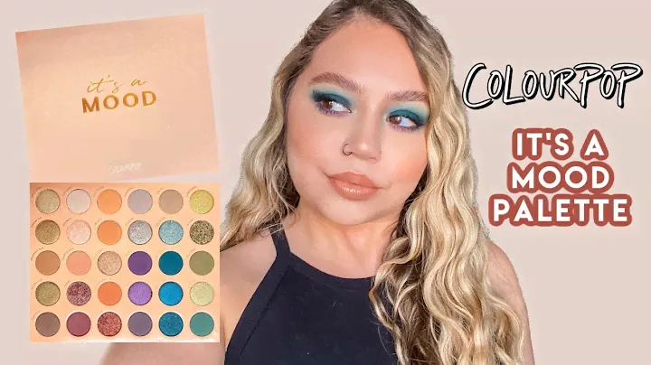 COLOURPOP IT'S A MOOD PALETTE | SWATCHES, REVIEW + TUTORIAL | Makeupbytreenz