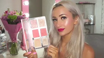 NATASHA DENONA DARYA DIAMOND AND BLUSH MAKEUP TUTORIAL EXTREME GLOW