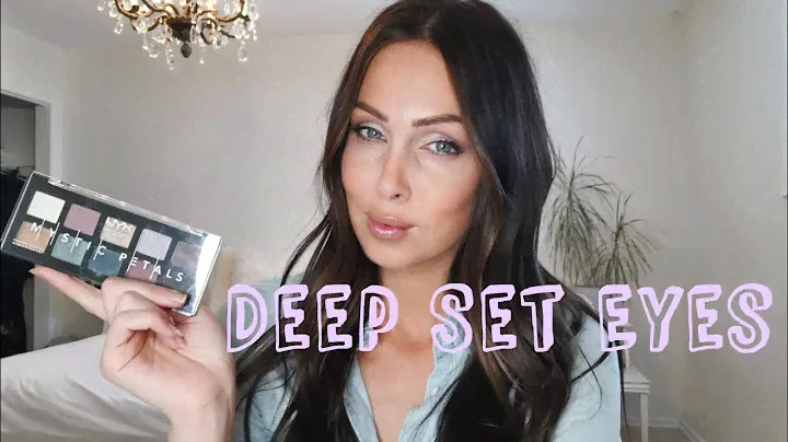 Deep Set Eyes lilac eye look NYX mystic petals palette