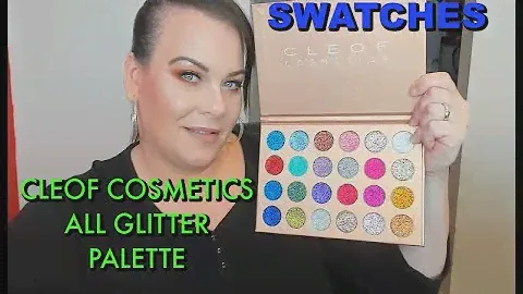 Cleof Cosmetics All Glitter Pallete // Is It Any Good??
